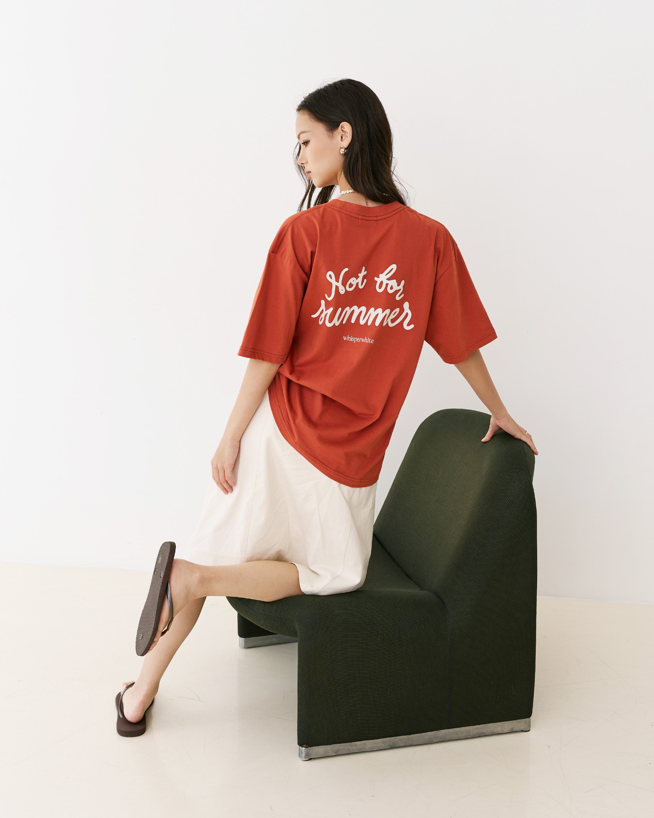 Not For Summer Oversized Tee